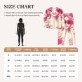 thumbnail image 4 of Rateoe Ace Of Diamonds Lady Pattern Womens Pajamas Set Long Sleeve Sleepwear Button Down Nightwear Soft Cotton Pj Lounge Sets-Medium, 4 of 7