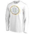 thumbnail image 2 of Men's White Boston Bruins White Out Long Sleeve T-Shirt, 2 of 3