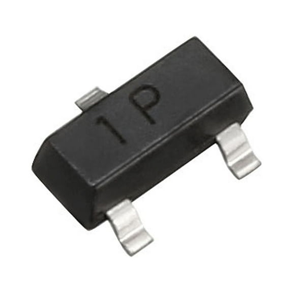 100Pcs MMBT2222-1P Transistor NPN 40V 600mA 300mW Surface Mount SOT-23