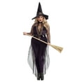 thumbnail image 1 of Costume de Sorcière Violet Minuit Grande Taille pour Femmes, 1 of 2