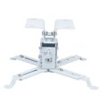 thumbnail image 4 of SHOWERORO Support de Projecteur Mural Robuste Acier Blanc 1 Ensemble pour Salle de Réunion, 4 of 8