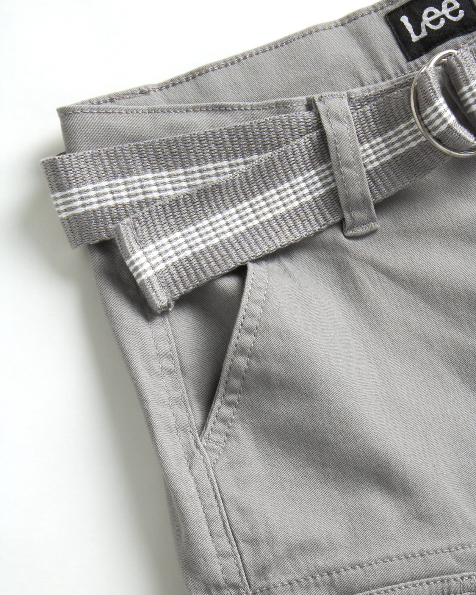 Lee Boys Premium Belted Twill Shorts, Sizes 4-18 and Husky