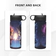 thumbnail image 3 of Bingfone Dreamy Forest Elf Print 18oz Sports Insulated Kettle With Straw, Leakproof & BPA Free, Drinking Sports Water Bottle for Fitness, Gym & Outdoor, 3 of 8