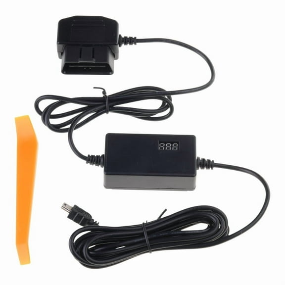 Upgraded OBD Power Cable for Dashing Camera OBD to USB C/USB OBD Adapter 24 Hours Monitoring Power Cable Charging Cable