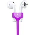 thumbnail image 2 of Compatible for Magnetic Anti-lost Strap AirPods 1 2 Pro Accessory - Colorful Soft Sport String Tether Lanyard, Running Silicone Wire Cable Connector, Silica Gel Neck Rope Cord (Straps, Purple), 2 of 4