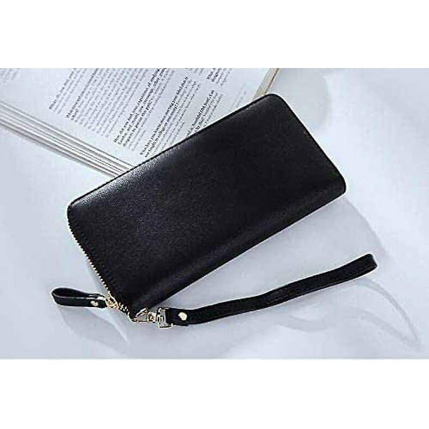 Cartera Grande Con Monedero Mujer Cadáver D La Novia 17x12cm Negro