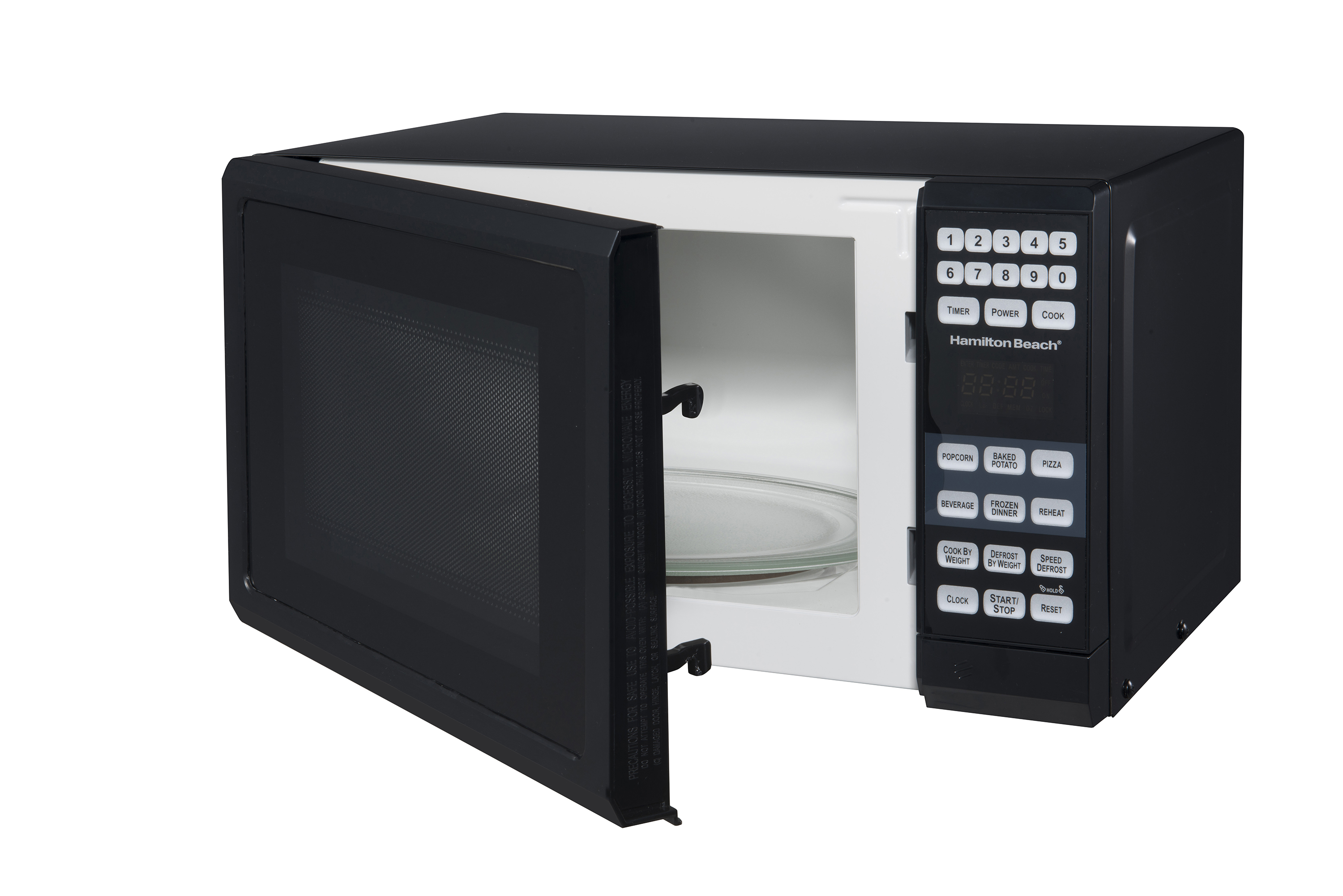 Hamilton Beach 0.7 Cu. Ft. Black Microwave Oven - image 4 of 6