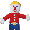 thumbnail image 3 of Multipet Mr. Bill Plush Dog Toy 11" Length [Pet Supplies], 3 of 3