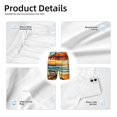 thumbnail image 5 of Cauagu Beach Umbrella Sunset Print Swim Trunks for Men,Youth Boys Swim Shorts Compression Liner Beach Shorts Boys' Swimming Shorts 7-20 Years Bathing Suit-Medium, 5 of 7