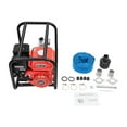 thumbnail image 3 of Miumaeov 7.5 HP 2" Gas Powered Water Pump 212cc Portable Gasoline Trash Water Transfer Pump  with 24.61ft Hose, 3 of 19