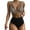 Black bathing suits for women, variant on Wycnly Womens Swimsuits Bikini for Women Bikini Bikini Set Summer with Padded Vintage Leopard Print High Waist Tummy Control Swimsuit Bathing Suits for Women