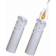 thumbnail image 3 of Plastic Chandelier Candles, 10 Pieces Chandelier Teardrop Candles, Chandelier Candles Tubes, Teardrop Candles Tubes, Chandelier Candle Sleeves, Chande, 3 of 5
