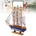 thumbnail image 4 of Model Boat, High Density Model Ship Natural Pinewood Safe  Mediterranean Style Clear Structure  for Hotel for Office for Home, 4 of 7