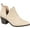 Sand, variant on Womens Lola Pull On Stacked Heel Booties, Widths Available