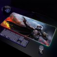 thumbnail image 1 of War-alfombrilla de ratón RGB grande para Gaming, LED grande alfombrilla de ratón, alfombrilla de escritorio, Teclado retroiluminado LIUWENJING unisex, 1 of 2