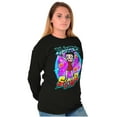 thumbnail image 4 of Betty Boop Air Brushed Supastar Women's Long Sleeve T Shirt Brisco Brands L, 4 of 6