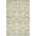 thumbnail image 4 of Hauteloom Yadid Wool Living Room, Bedroom Area Rug - Traditional - Sage, Ivory, Olive - 5' x 7'6", 4 of 9