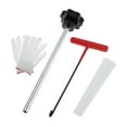 thumbnail image 1 of Juego de Extractores de Vástago de Válvula de Neumático Unique Bargains 1 Tubo de Posicionamiento Blanco 1 Extractor Rojo Extractor de Núcleo de Válvula de Goma Metal Plástico 1 Juego, 1 of 7