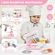 thumbnail image 4 of Set de accesorios de cocina Play Shemira con cafetera, color rosa, 4 of 7