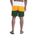 thumbnail image 3 of Men's G-III Sports by Carl Banks  Green/Gold Green Bay Packers Sunrise Volley Swim Shorts, 3 of 3