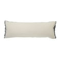 thumbnail image 3 of Ox Bay Daniel 14" x 36" Navy/Tan Striped Cotton Blend Adult Decorative Throw Pillow Cover, 3 of 10