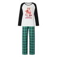 thumbnail image 2 of Nituyy Family Matching Christmas Pajamas Set Cotton Xmas Deer Holiday Pajamas Sleepwear Dad Mom Kids PJs, 2 of 9