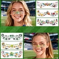 thumbnail image 3 of Tatuajes temporales de fútbol BLGTGH, 6 estilos, resistentes al agua, 3 of 7