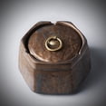 thumbnail image 2 of Yuungoou Ashtray With Lid, Ceramic Ashtray Windproof, Small Decorative Ashtray For Cigarettes Outdoor, Cigar Ashtrays Decoration-brown-11x11x8.5cm, 2 of 7