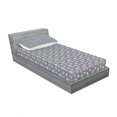 thumbnail image 3 of Ambesonne Vintage Fitted Sheet & Pillow Sham Set, Typewriter Tea Cup Rose, Full, Multicolor, 3 of 3