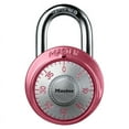 thumbnail image 2 of Master Lock 2 in. H X 7/8 in. W X 1-7/8 in. L Steel 3-Dial Combination Padlock, 2 of 2
