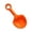 Orange, variant on CozeLy Multipurpose Shovel Plastic Hand Shovel Ergonomic Grip Portable Camping Shovel Garden Shovel for Beach Sand Scoop and Summer Outdoor Digging Activities