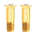thumbnail image 1 of RISK 2PCS Titanium Rear Derailleur Jockey Wheel Bolt for MTB Road Bike M5脳14.2mm Bike Guide Roller Bolt Screw, 1 of 1