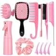 thumbnail image 1 of (2 Pack) Hair Care Hairdressing Set Featuring Various Combs for All Hair Types Hair Styling Tools, 1 of 3