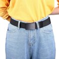 thumbnail image 2 of Cinturón para hombre con correas de lona transpirable para pantalones de vestir de golf informales, 2 of 5