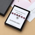 thumbnail image 5 of Wedding Gifts Rhinestone Pearl Bracelet Charm Bracelets for Women Girls Wedding Party Charm for Flower Girl Bridemaid Mom, 5 of 5