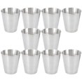 thumbnail image 2 of a refined and engaging product description based on your input:\n\n \n\n**10pcs Stainless Steel Drinking Cups – Reusable Water & Liquor Tumblers for Home, 2 of 4