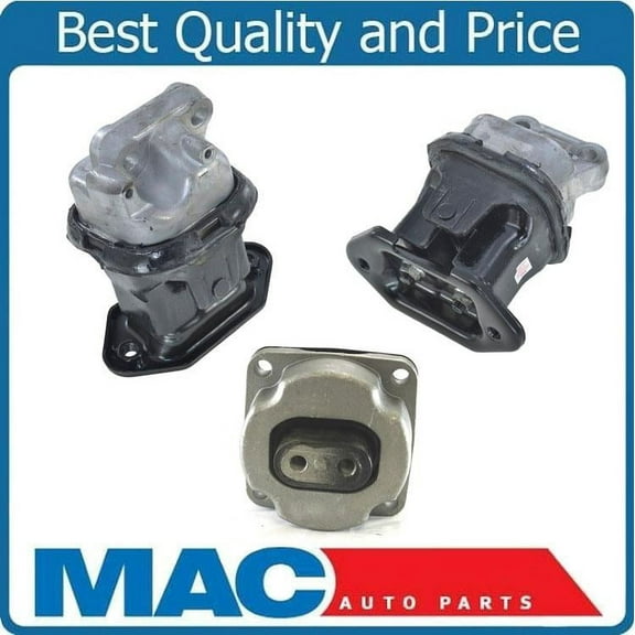 for 05-10 Chrys 300 Rear Wheel Drive 5.7L Eng Motor Mount L R & Transmission 3pc