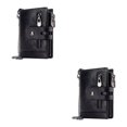 thumbnail image 3 of Maytalsory Mens Wallet Cowhide Leather Wallet Credit Holder Card Bifold RFID Black 90x115x25mm 2Set, 3 of 6