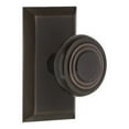 thumbnail image 3 of Nostalgic Warehouse Studec_Dp_Nk Deco Solid Brass Dummy Door Knob Set - Bronze, 3 of 7