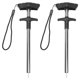 thumbnail image 2 of Extractor de Anzuelos de Pesca en Forma de T, Herramientas Portátiles de Fácil Alcance, Extractor de Anzuelos de Pesca de Aluminio para una una una fácil extracciótica de Anzuelos, 2 of 7