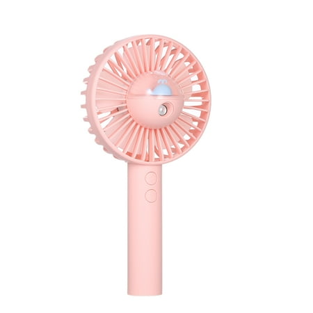 Portable Handheld USB Mini Electric Fan Rechargeable Misting Maker Humidifier Water Spray Air Condition Cooler