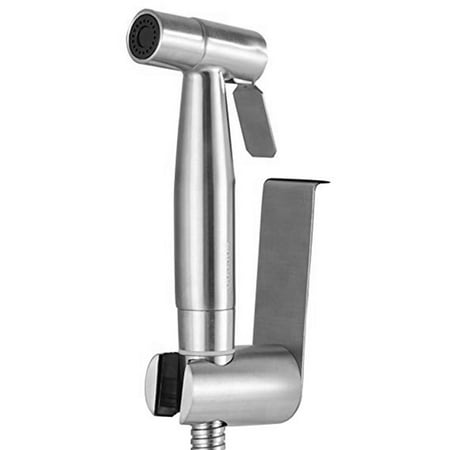 Toliet 304 Stainless Steel Water Saving Handheld Shower Head Bathroom Bidet Sprayer Nozzle