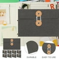 thumbnail image 3 of OULII 5Pcs Convenient Kraft Paper Envelopes Vintage Style String Tie for Document Keeping, 3 of 7