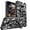 Black, variant on for Apple 15 Plus/iPhone 15 Plus Camouflage Case with Magnetic Kickstand for Man, Military Grade Heavy Duty Shockproof Camo Cover Case for Apple iPhone 15 Plus MC-Black