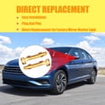 thumbnail image 4 of Side Mirror Turn Signal Lights, For Volkswagen Jetta 2019-2023, Side Mirror Lights Accessories, Turn Marker Lamp.-black-a pair, 4 of 6