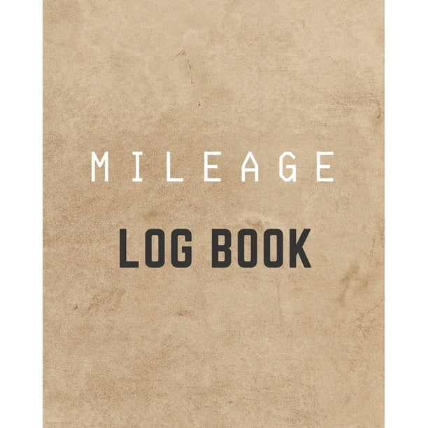Mileage Log Book Track & Record Miles Driven For Tax WriteOff