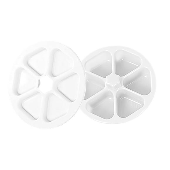 ERK 1Pcs Rouleau de Riz et Légumes Triangle 6 en 1 Fabrication de Rouleau de Riz et Légumes de Qualité Alimentaire Cuisson Domestique Rouleau de Riz et Légumes Pressé Convient pour les Algues et la Fabrication