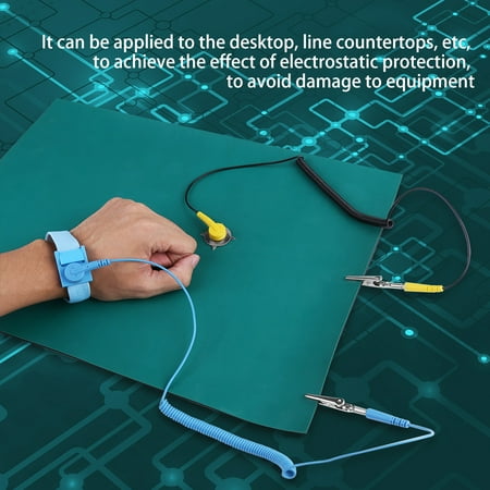 Electrostatic Discharge Anti Static Wrist Strap Ground Wire Mat