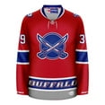 thumbnail image 2 of Sabres x Bills 2000 Throwback Mashup Hockey Jersey, 2 of 3
