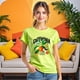 thumbnail image 3 of Playera Blusa De Naranjas Los Angeles California – Estilo Cítrico con Vibras del Oeste Color Verde Lima Talla Mediana Marca Emil SaEs, 3 of 4